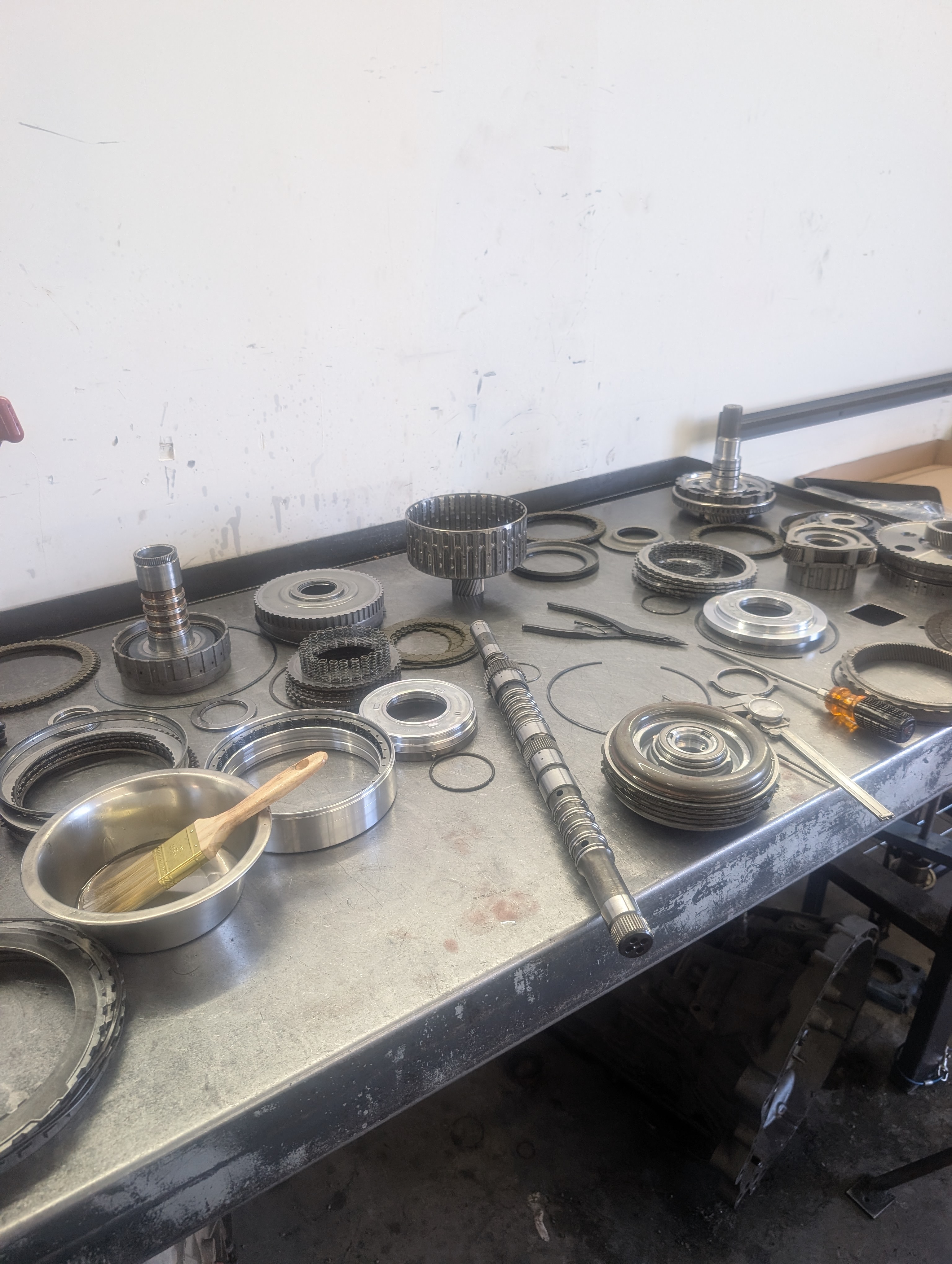 Valve body work at Shift Right Transmissions