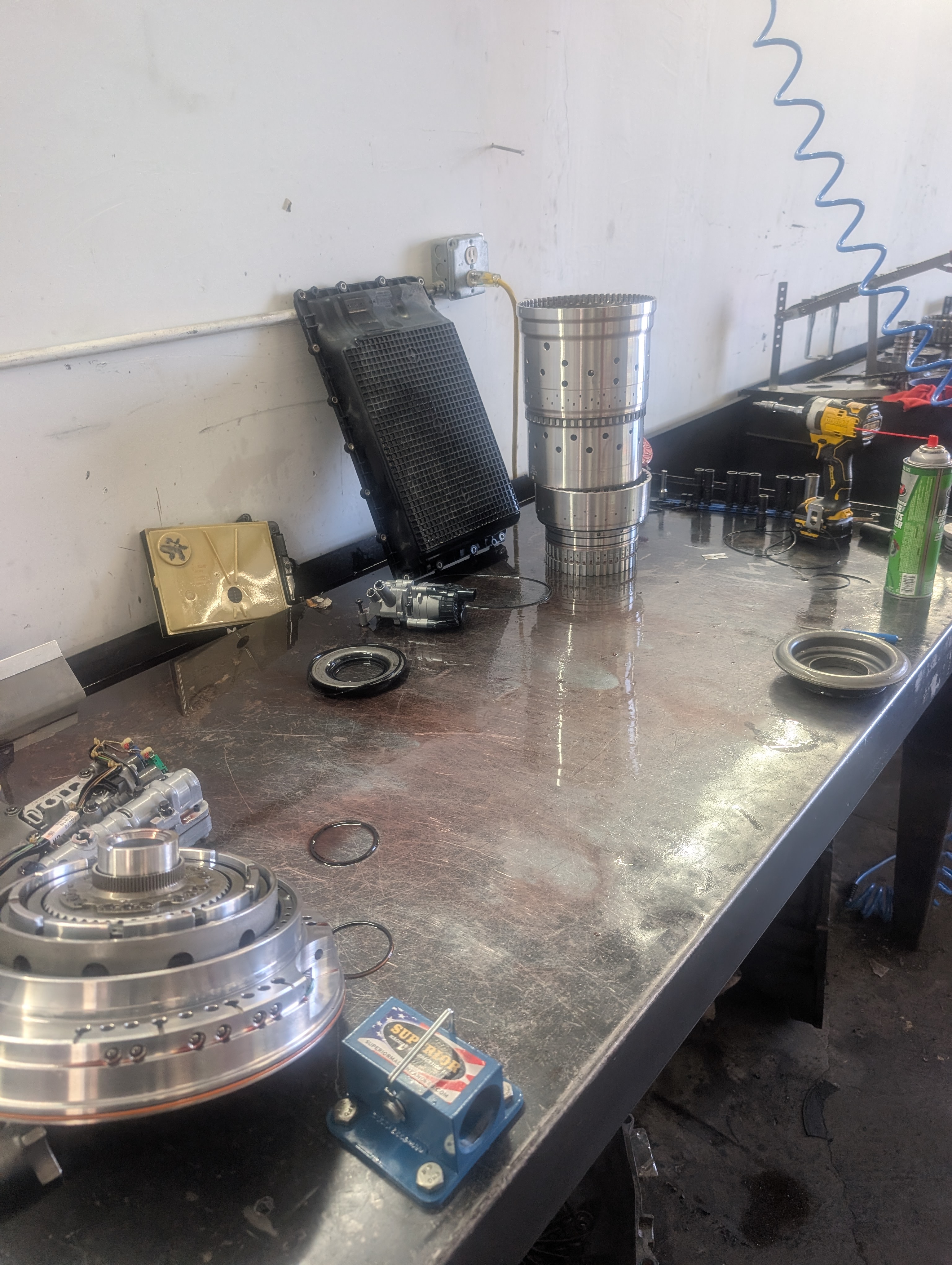 Detailed transmission work at Shift Right Transmissions